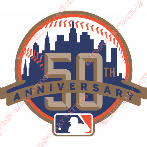 New York Mets Customize Temporary Tattoos Stickers NO.1764